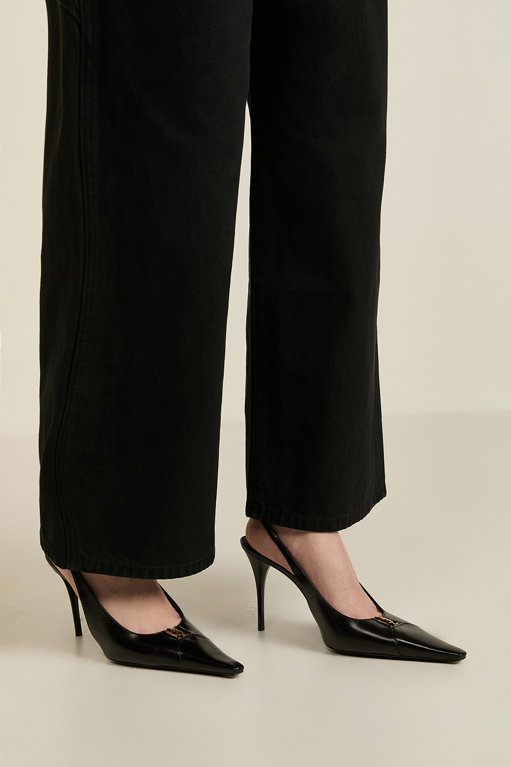 נעלי עקב סלינג בק